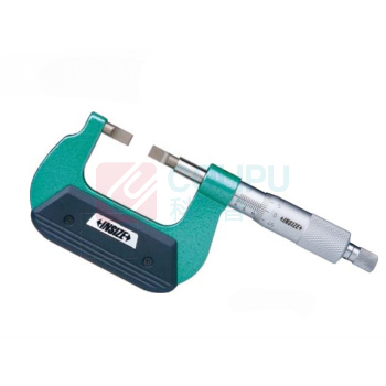 英示 INSIZE 直进式薄片千分尺 3232-100AC 75-100mm 0.01mm
