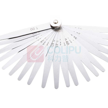 英示 INSIZE 塞尺 0.05-1.00mm 20件 高速钢