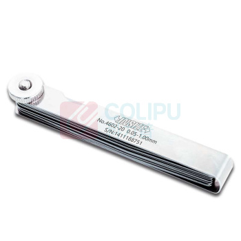 英示 INSIZE 塞尺 0.05-1.00mm 20件 高速钢