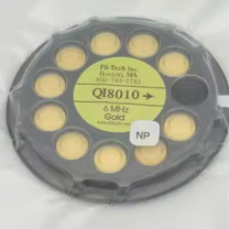 璐克斯 真空镀膜晶振片 6MHz晶振片QI8010 货期35天