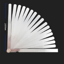 晶花 塞尺 200mm*17片 0.02-1.0mm 精度:0.05mm 不含检测费用