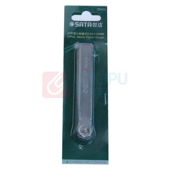 世达 SATA 23件套公英制塞尺 09405 0.02-1.00MM