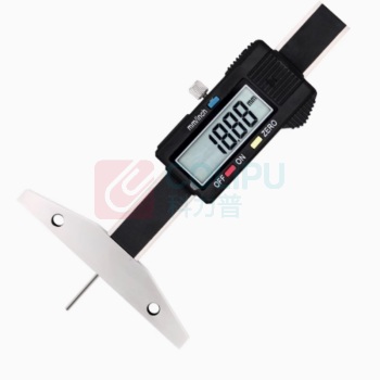 成量 塑料壳细杆数显深度尺 杆径2mm 规格0-100mm 精度0.01mm