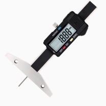 成量 塑料壳细杆数显深度尺 杆径2mm 规格0-100mm 精度0.01mm