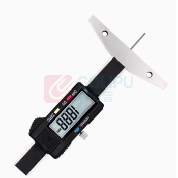 成量 塑料壳细杆数显深度尺 杆径2mm 规格0-100mm 精度0.01mm