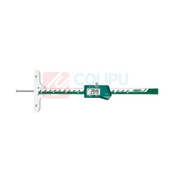 英示 INSIZE 圆杆数显深度尺 1148-200 0-200mm/0-8" 带外检