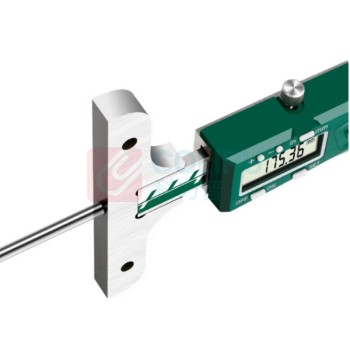 英示 INSIZE 圆杆数显深度尺 1148-200 0-200mm/0-8" 带外检