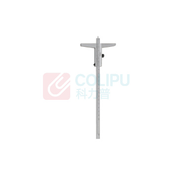 Format 游标深度尺 40770080 80mm/0.05mm, 桥长50mm