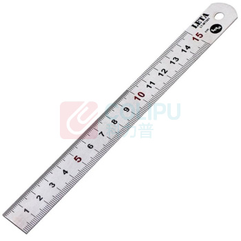 勒塔 LETA 不锈钢直尺 LT-MT501 15cm (银色)