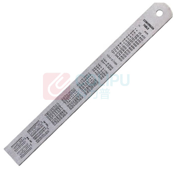 勒塔 LETA 不锈钢直尺 LT-MT501 15cm (银色)