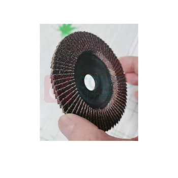 智昊 打磨百叶轮角磨机片 90塑盖红砂80目