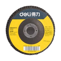 得力工具 百叶片 DL66021 90mm80目网盖煅烧 (黑)