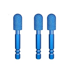 戴恩工具 六角柄金刚砂磨头圆柱圆头 10*6.35mm