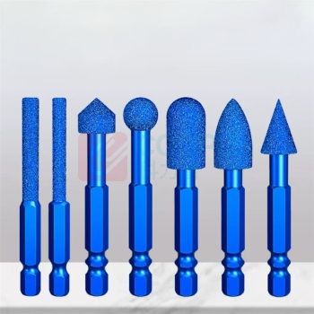 戴恩工具 六角柄金刚砂磨头谷仓磨头 10*6mm