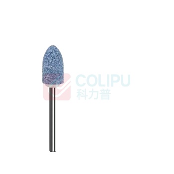 贞美 蓝刚玉砂轮磨头桃型 3*10mm
