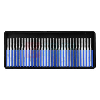 DAFEI 金刚石磨头 2.5mm A25 3mm 30支/盒 圆柱平头