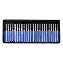 DAFEI 金刚石磨头 2.5mm A25 3mm 30支/盒 圆柱平头