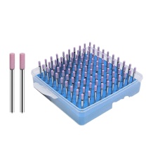金信 磨头 红刚玉 3mm 80~120目 圆柱型 100个/盒