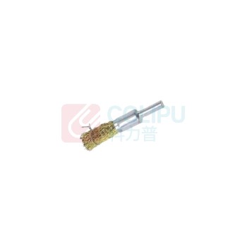 智探政物 钢丝刷磨头 6*12mm 手电钻钢刷钢丝轮除锈打磨工具抛光神器电动刷头打磨头