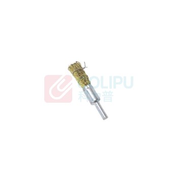 智探政物 钢丝刷磨头 6*12mm 手电钻钢刷钢丝轮除锈打磨工具抛光神器电动刷头打磨头