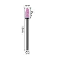 ST 砂轮磨头 3*6mm 材质:砂轮 100个/盒ht