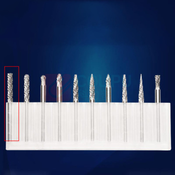 极一 硬质合金旋转锉 A3 (双槽) 3*3mm