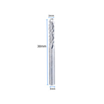 极一 旋转锉 3*3mm C型双槽