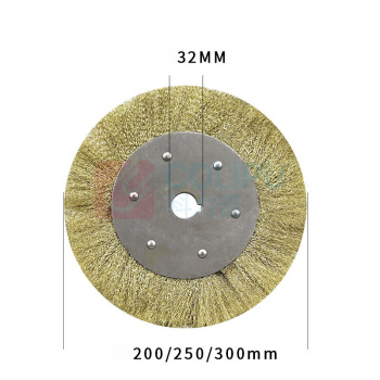 煦研工业 XUYAN INDUSLRAL 钢丝轮 200×20×32mm 不锈钢