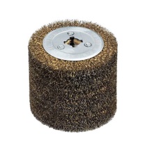 德韵 钢丝轮 DY-233WM-R-001 直径 120mm 孔径 19mm 长度100mm 重量1600g 粒度0.3mm
