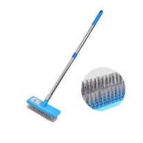 美科 钢丝刷 381G 20cm不锈钢丝刷头+80cm加粗不锈钢杆