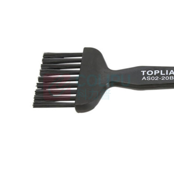 拓利亚 TOPLIA 中型直柄防静电毛刷 AS02-20B /