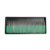 智探政物 黑盒磨针金刚砂磨针金刚石磨头 柄径3MM 30只/盒 全长45MM