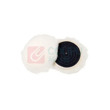 3M 羊毛抛光球 85078 3寸 76mm 10个/包  长细毛背绒优质毛球 面漆抛光打磨打蜡保养不易掉毛