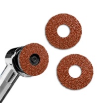 金信 砂纸 自粘砂纸片 弯头打磨机砂纸 30mm*600目 150片/盒