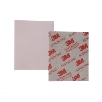 3M 海绵砂纸 500# 一张装 (红色)
