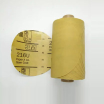 3M 抛光砂纸 216U P240,5寸,背胶,氧化铝