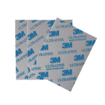 3M 海绵砂纸块 02601 800#-1000# 114×139mm (蓝色) 20片/盒