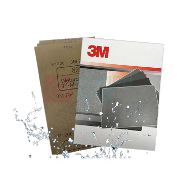 3M 734耐水砂纸 734-227*280-800# 9"*11" 50张/包