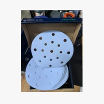 费斯托 砂纸(网砂片) 497171 180目,背绒连接,直径150mm/48孔,配合震动打磨机使用,每盒100张。