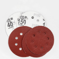 易尔拓 YATO 圆形带孔砂纸 YT-83455 120目 Φ125MM 5件套
