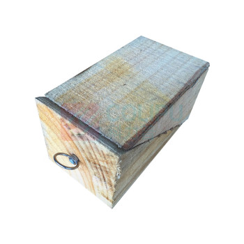 努师傅 木制托盘配件 三角木止退器 NSF120 20x12x12cm 