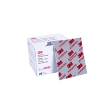 3M 海绵砂纸 02602 114x139mm 红色 约500-600# 20片 1盒