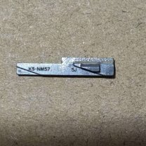 鑫轮 珩磨条 K5-NM57 宽5mm 总长57mm 材质:CBN
