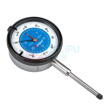 达时科 大量程百分表 5121-1210 尺寸:0-30mm*0.01mm 带耳后盖 宝石轴承