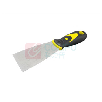 SGK 油灰刀 SKB2 材质:Q235钢、PVC 尺寸:宽度50mm*长度320mm*厚度315mm 耐热温度:200℃以下 (银色)