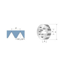 天工 板牙 M3-M4板牙架