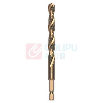 企采严选 三刃六角柄麻花钻8件套装 高钴M35 3.0mm/3.2mm/4.0mm/4.2mm/4.5mm/5.0mm/6.0mm/6.5mm