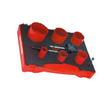 优迪卡 UTICA 9件变齿距维修工组套开孔器 MT40-401-799 9件变齿距维修工组套开孔器 起订量1