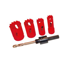 优迪卡 UTICA 5件变齿距工匠组套开孔器 MT40-401-801 5件变齿距工匠组套开孔器 起订量1