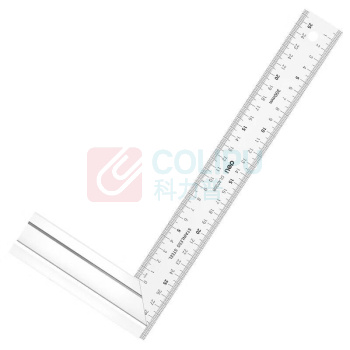 得力工具 钢角尺铝型材双向 DL4036B